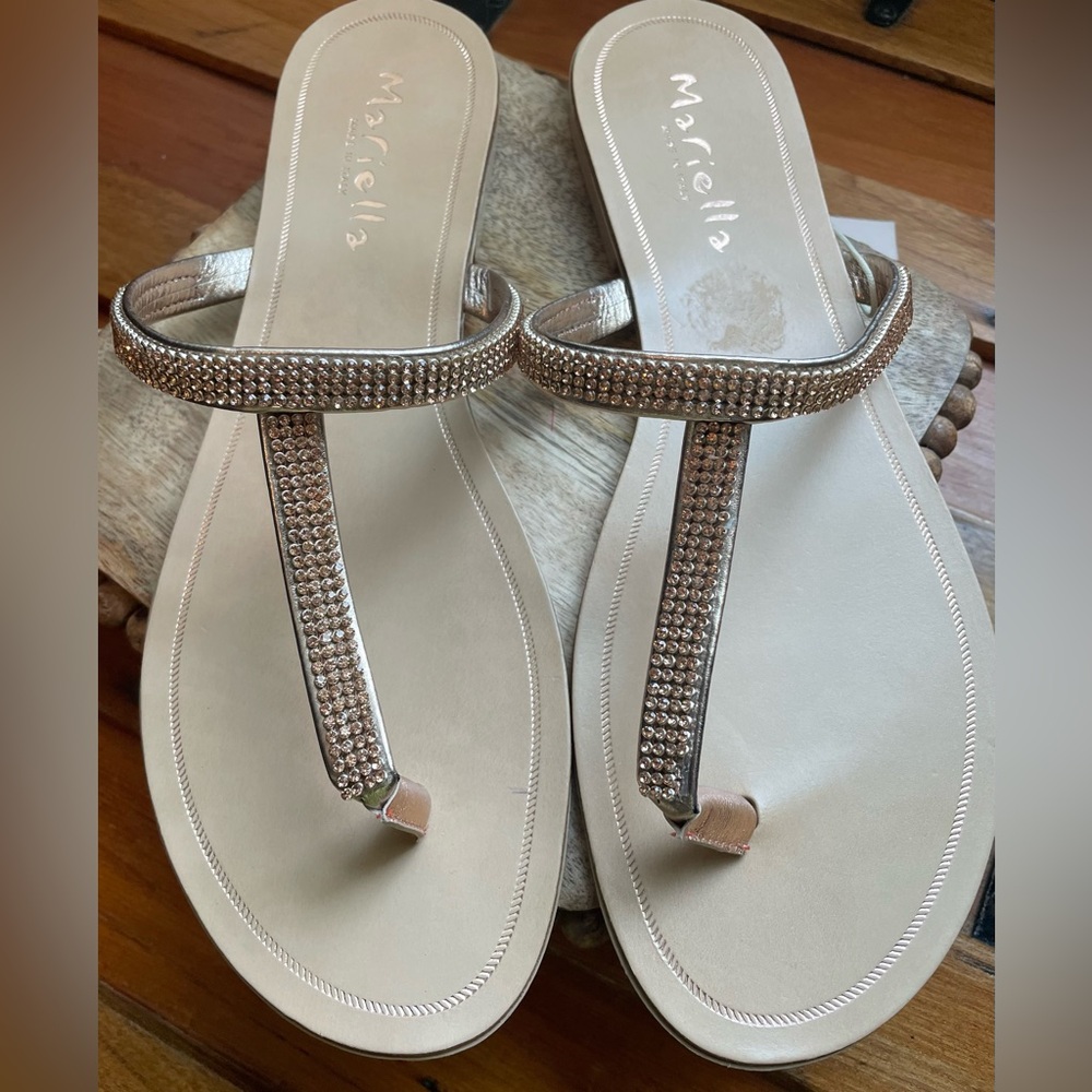Mariella Rhinestone Sandals - Picture 4 of 6